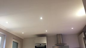room lighting installed by our team